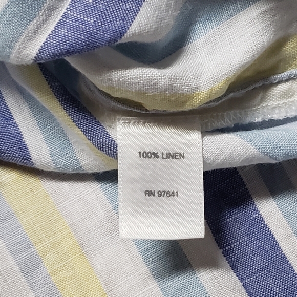 J. Jill Love Linen Shirt - Picture 4 of 8